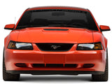 SEC10 AmericanMuscle Windshield Banner; Gloss Black (94-04 Mustang)