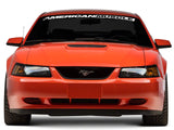 SEC10 AmericanMuscle Windshield Banner; White (94-04 Mustang)