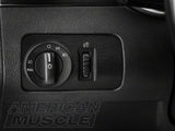 SEC10 Dash Overlay Kit; Brushed Black (05-09 Mustang)