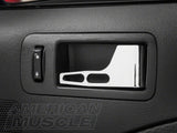 SEC10 Dash Overlay Kit; Brushed Black (05-09 Mustang)