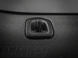 SEC10 Dash Overlay Kit; Brushed Black (10-14 Mustang)
