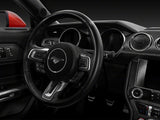 SEC10 Dash Overlay Kit; Carbon Fiber (15-23 Mustang)