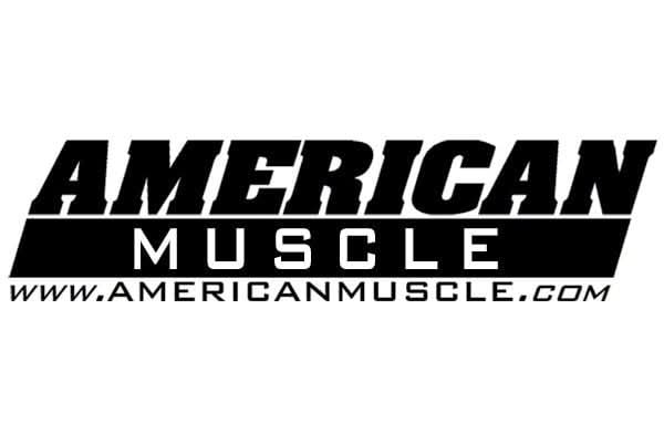 SEC10 AmericanMuscle Quarter Window Decal; Gloss Black (79-14 Mustang)