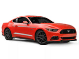 SEC10 Side Accent Decals; Silver (15-23 Mustang)