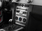 SEC10 Dash Overlay Kit; Brushed Silver (05-09 Mustang)
