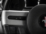 SEC10 Dash Overlay Kit; Brushed Silver (05-09 Mustang)