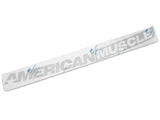SEC10 AmericanMuscle Windshield Decal; Silver (94-04 Mustang)