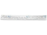 SEC10 AmericanMuscle Windshield Decal; Silver (94-04 Mustang)