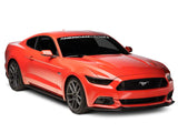 SEC10 AmericanMuscle Windshield Banner; White (15-23 Mustang)