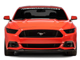 SEC10 AmericanMuscle Windshield Banner; White (15-23 Mustang)