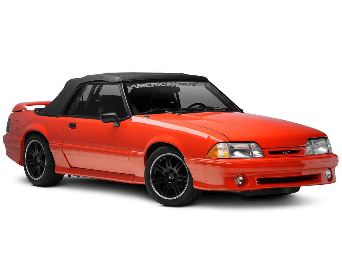 SEC10 AmericanMuscle Windshield Banner; Frosted (79-93 Mustang)