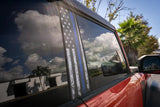 American Flag B Pillar Protection Kit (Printed Series) - 2021+ Bronco 4 Door