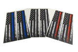 American Flag B Pillar Overlays - 2024+ Ranger