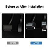 Anti-Slip Pedal Covers for Model 3/Y | 2-Piece Set | Aluminum