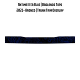 Topo Trunk Trim Overlay / Protector - 2021+ Bronco