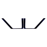 Topo Front Door Net Trim Overlay Kit (Printed Series) - 2021+ Bronco