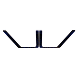 Topo Rear Door Net Trim Overlay Kit (Printed Series) - 2021+ Bronco