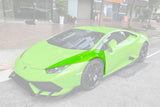 2015-2020 Lamborghini Huracan LP610 LP580 DE Style Front Fender Reaplacement