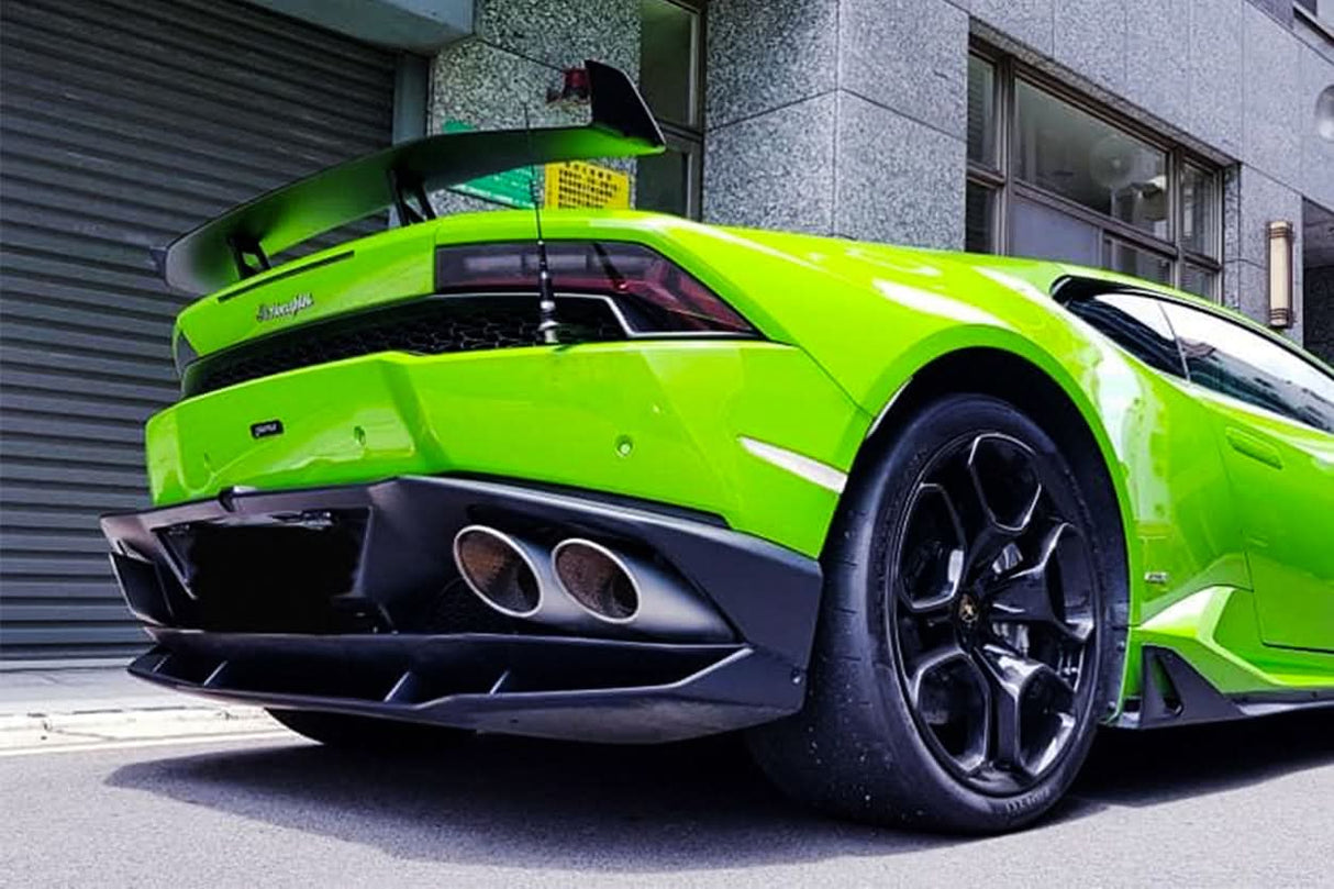 2015-2020 Lamborghini Huracan LP610 AO Style Carbon Fiber Rear Diffuser