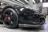 2010-2015 Ferrari Carbon Fiber Fiber Front Lip Carbonado (AP) Fits: 458 Italia and Spider