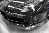 2010-2015 Ferrari Carbon Fiber Fiber Front Lip Carbonado (AP) Fits: 458 Italia and Spider