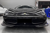 2010-2015 Ferrari 458 Italia and Spider Carbon Fiber Front Lip Carbonado (AP)