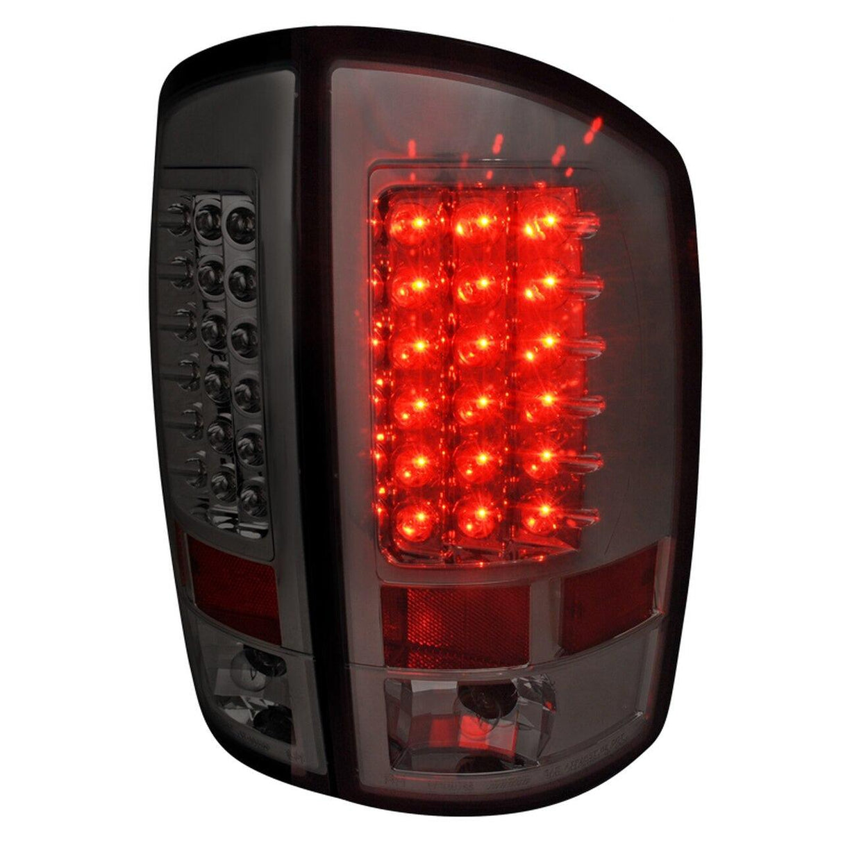 Spec-D LED Tail Lights Dodge Ram (2002-2006) Black / Chrome / Red / Gloss