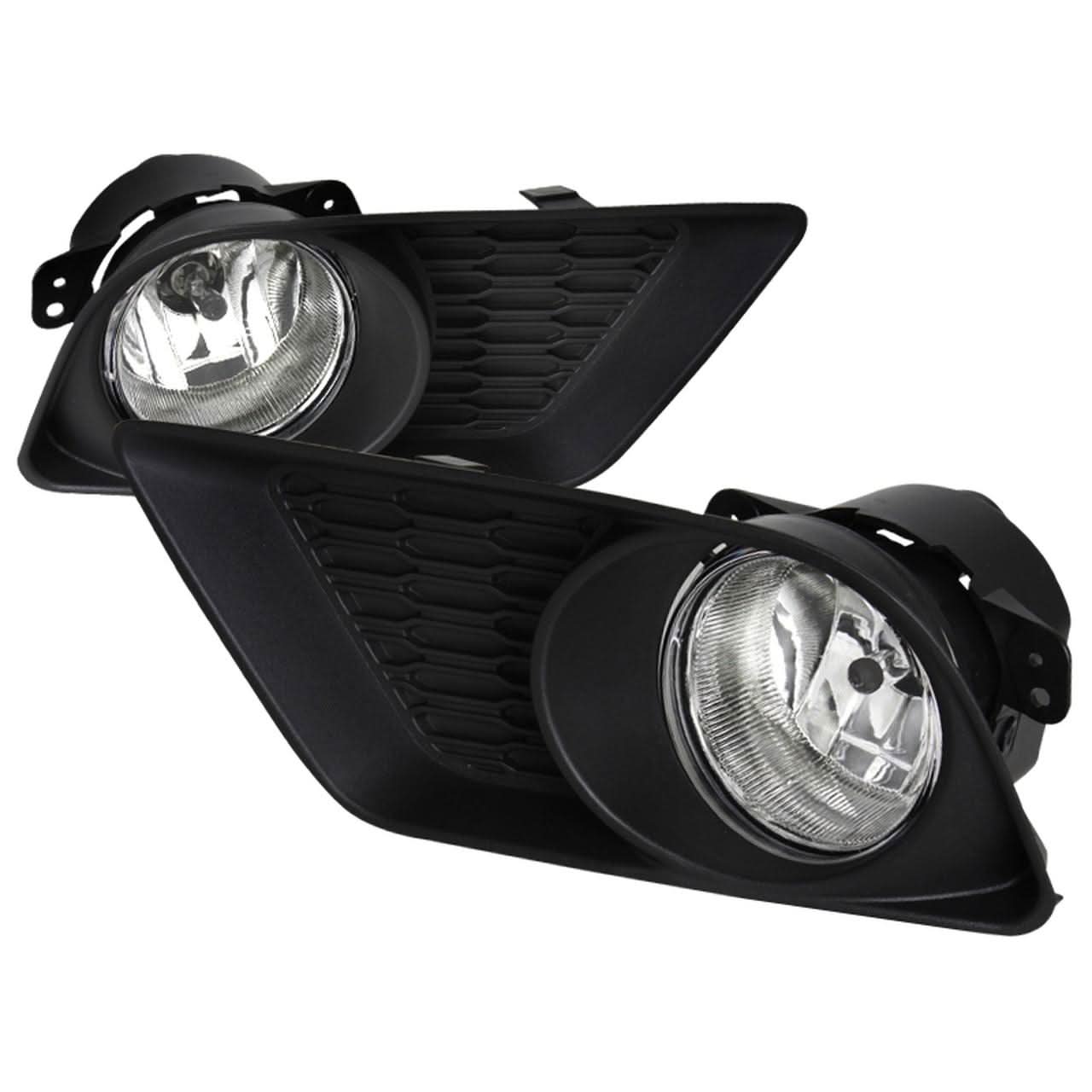 fog lights for 2013 dodge charger Spec-D OEM Fog Lights Dodge Charger (2011-2014) Chrome Housing