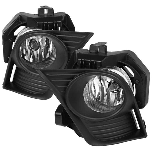 Spec-D OEM Fog Lights Lexus CT200h (2014-2017) Chrome Housing - Clear Lens