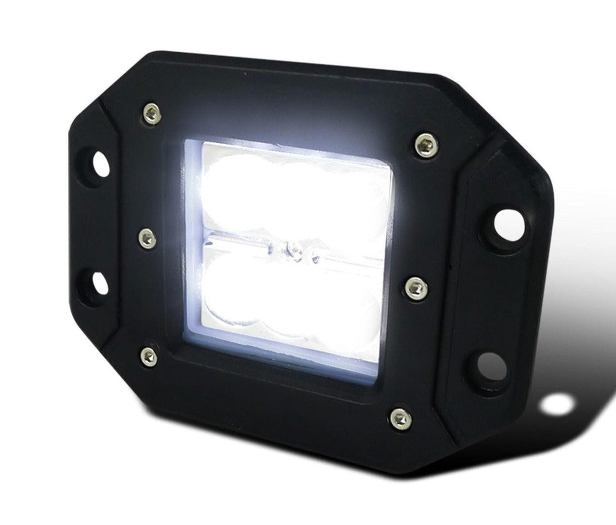 Spec-D Universal Cub Fog Light Off Road [6000K Spot Beam 18W 6-LED]  - LF-3806SSQ