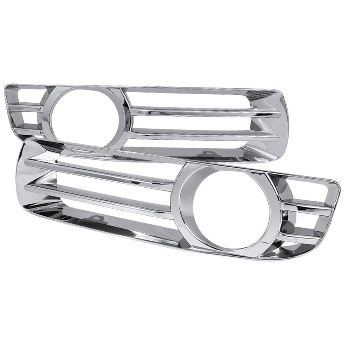 Spec-D OEM Fog Light Cover Chrysler 300 (05-10) Chrome Housing - Lights Not Included
