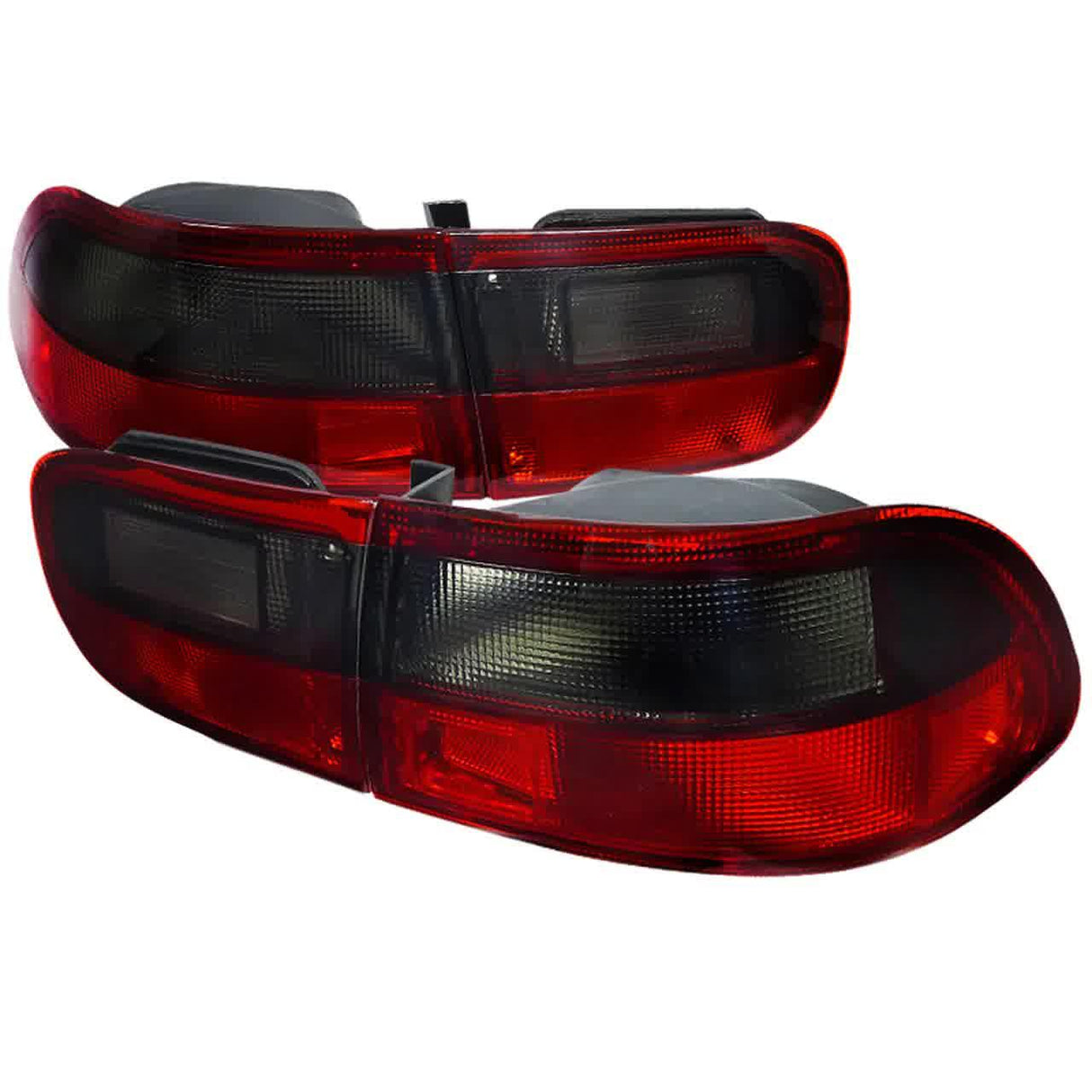 Spec-D Tail Lights Honda Civic EG (92-95) Coupe/Sedan/Hatch - Black or Chrome