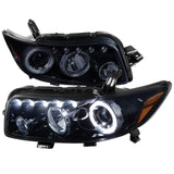 Spec-D Projector Headlights Scion xB (08 09 10) LED DRL w/ Halo - Black or Chrome