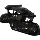 Spec-D OEM Fog Lights GMC Sierra (99-02) Yukon / Yukon XL (00-06) Chrome Housing - Clear or Smoke Lens