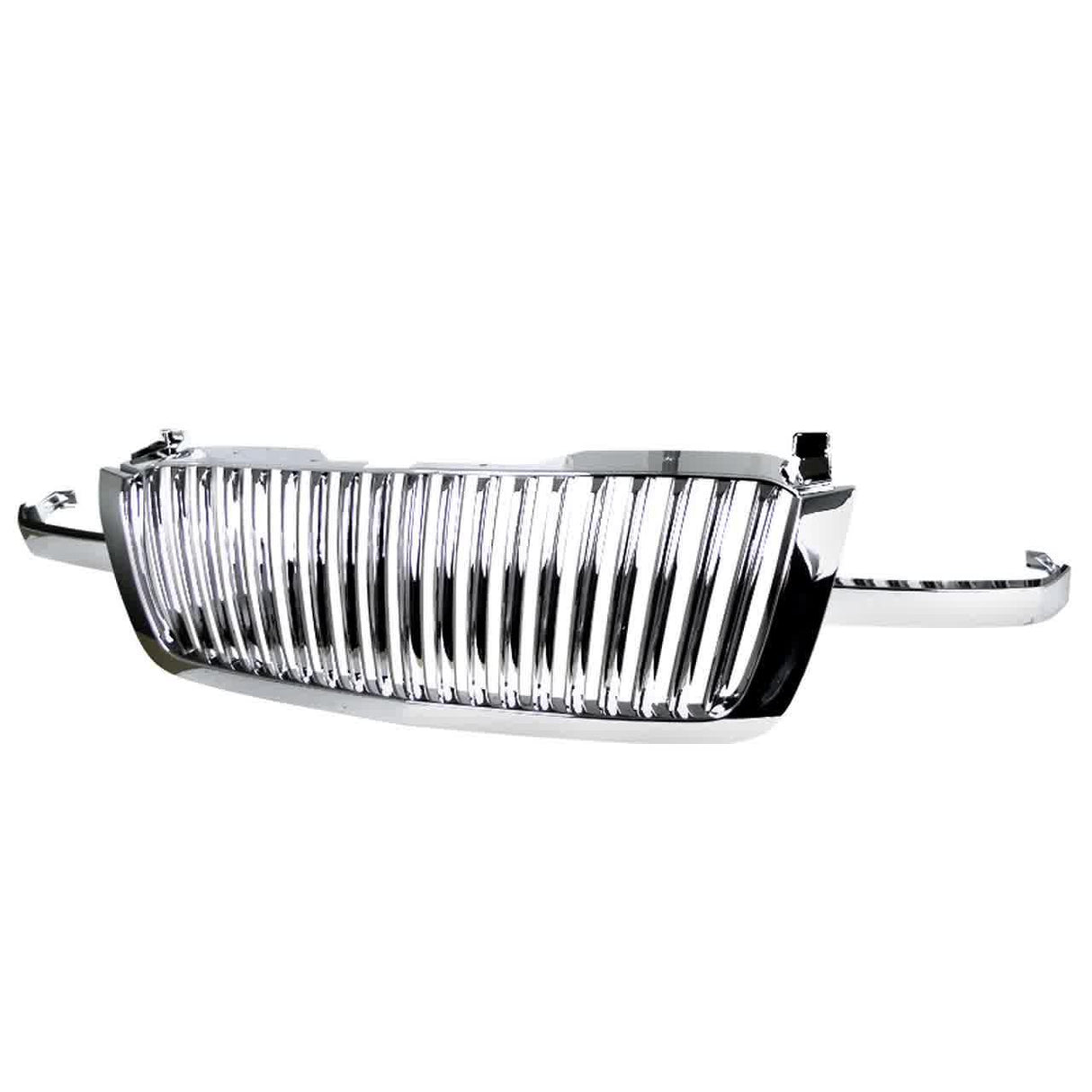 Spec-D Grille Chevy Silverado (03-05) Avalanche [w/o Body Cladding] (03-06) Black or Chrome