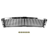 Spec-D Grill Dodge Ram (1994-2002) [Vertical Grille] Chrome / Matte Black / Glossy Black