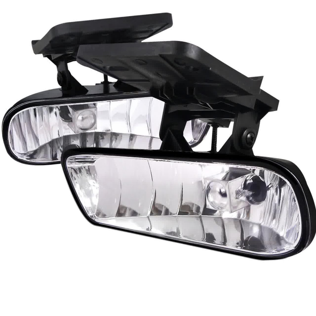Spec-D OEM Fog Lights GMC Sierra (99-02) Yukon / Yukon XL (00-06) Chrome Housing - Clear or Smoke Lens