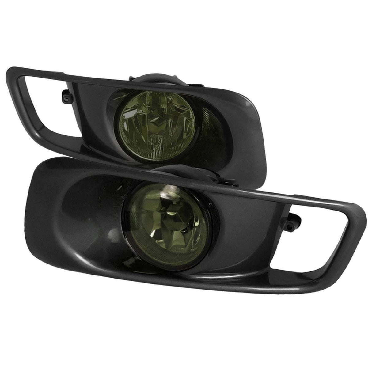 Spec-D OEM Fog Lights Honda Civic EK (99-00) Chrome Housing -  Yellow / Clear / Smoke Lens