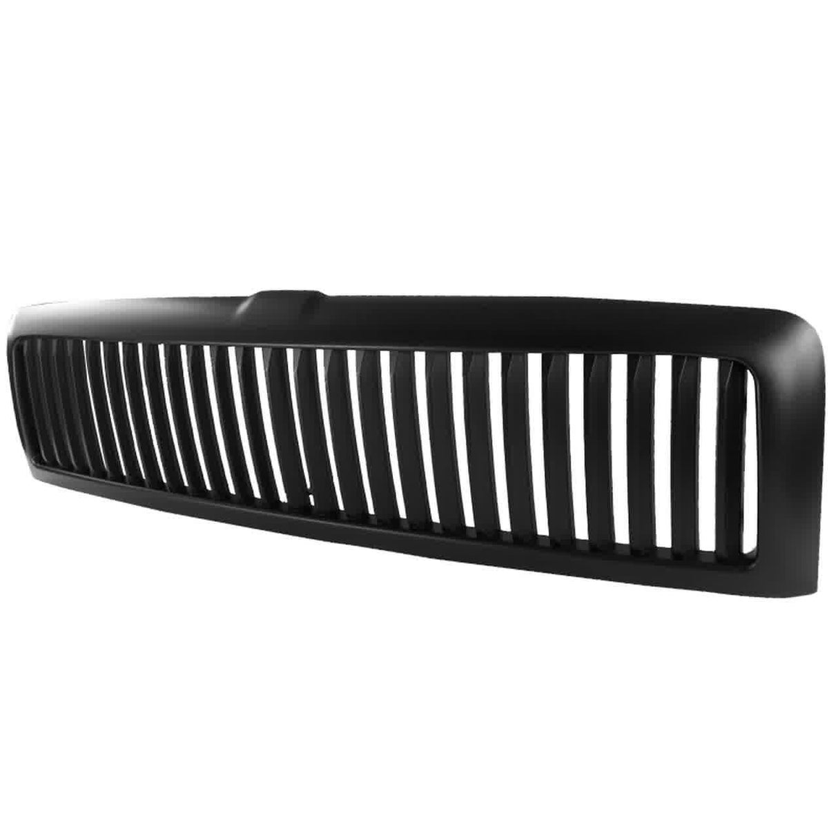 Spec-D Grill Dodge Ram (1994-2002) [Vertical Grille] Chrome / Matte Black / Glossy Black