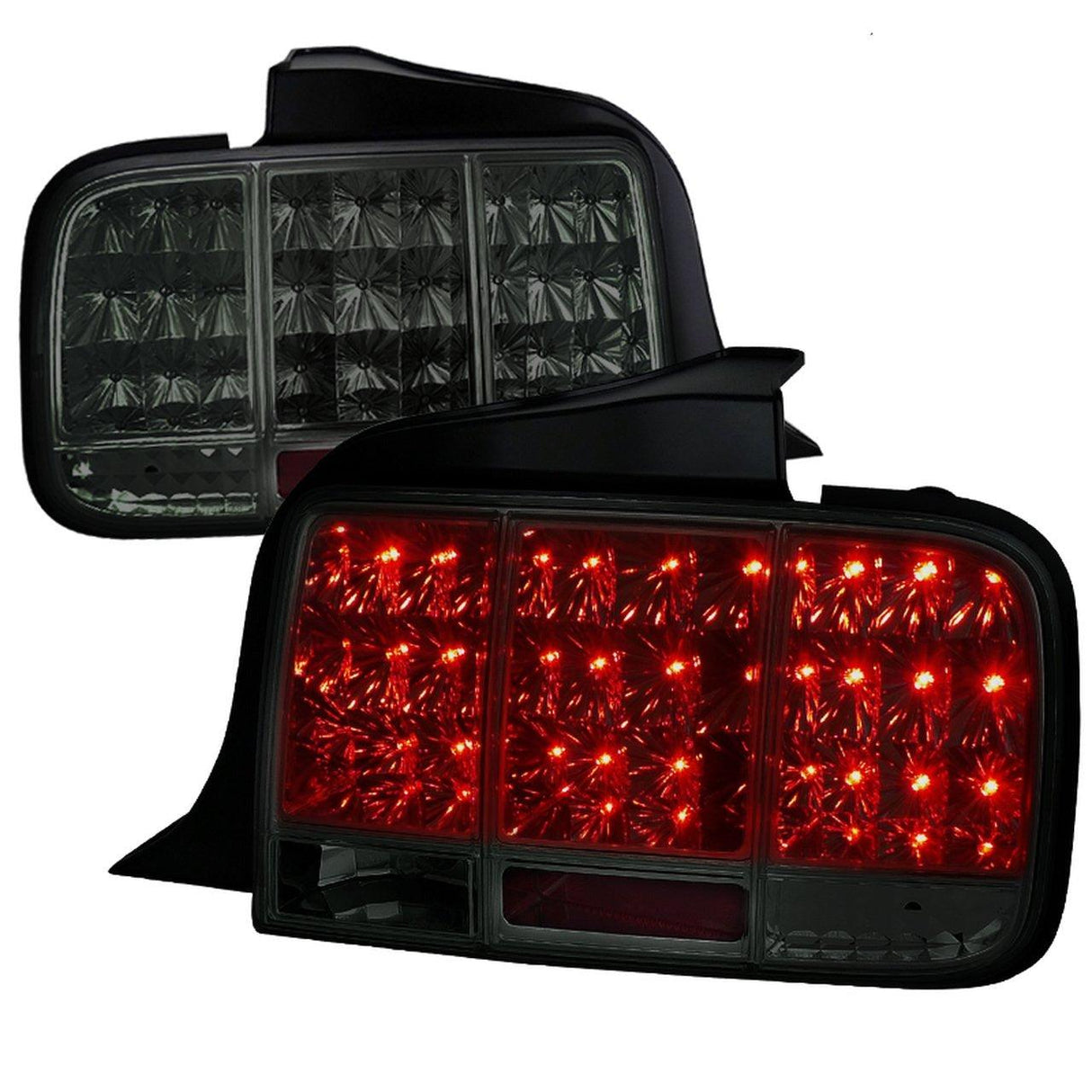 Spec-D Tail Lights Ford Mustang S197 (2005-2009) Sequential or Non-Sequential LED