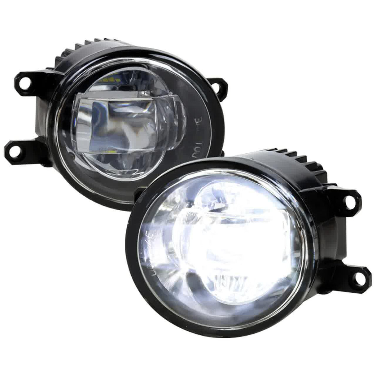 Spec-D SMD LED Fog Lights Lexus HS250h (2010-2012) Chrome Housing - Clear Lens