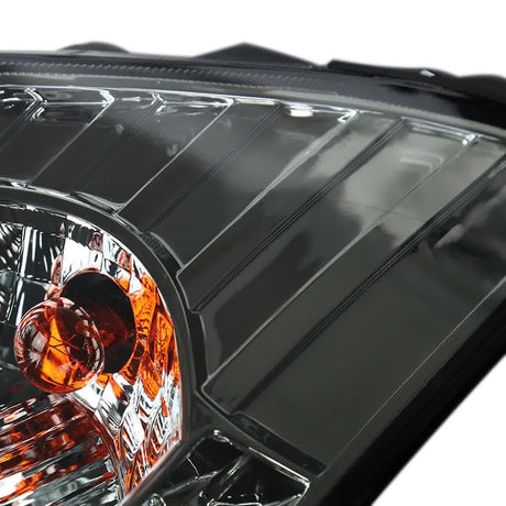 Nissan 350Z SMD LED Strip with HID Black or Chrome Projector Headlights (2003-2005) - K2 Industries