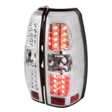 Spec-D Tail Lights Chevy Avalanche (07-12) LED - Black / Smoke / Clear