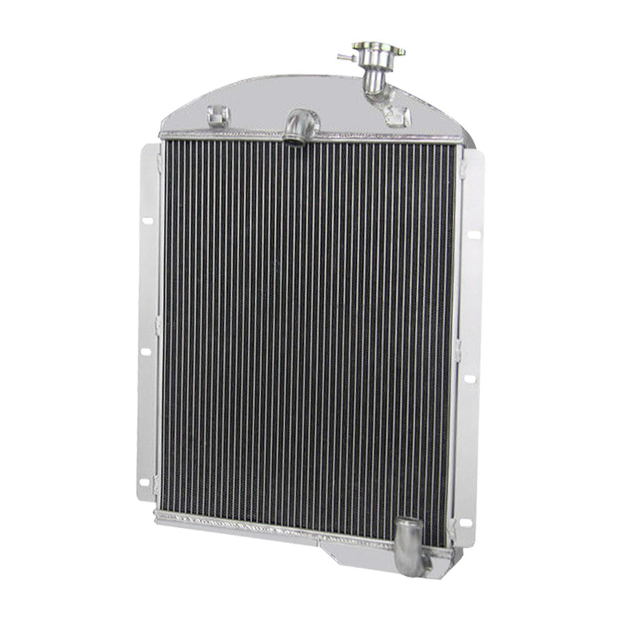 Spec-D Radiator Chevy Pickup Truck 6 Cyl (1941-1946) 3/Triple Row Aluminum Core
