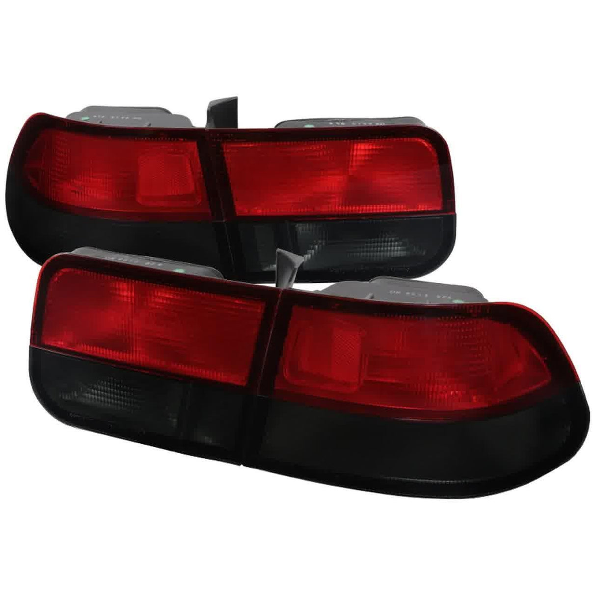 Spec-D Tail Lights Honda Civic EK Coupe (96-00) EK Sedan (96-98) Red Clear or Smoke Lens
