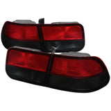 Spec-D Tail Lights Honda Civic EK Coupe (96-00) EK Sedan (96-98) Red Clear or Smoke Lens
