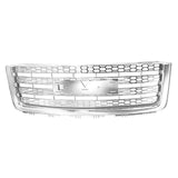 Spec-D Grill GMC Sierra 1500 (07-13) Chrome / Black - Mesh / Round Punch / Honeycomb Style