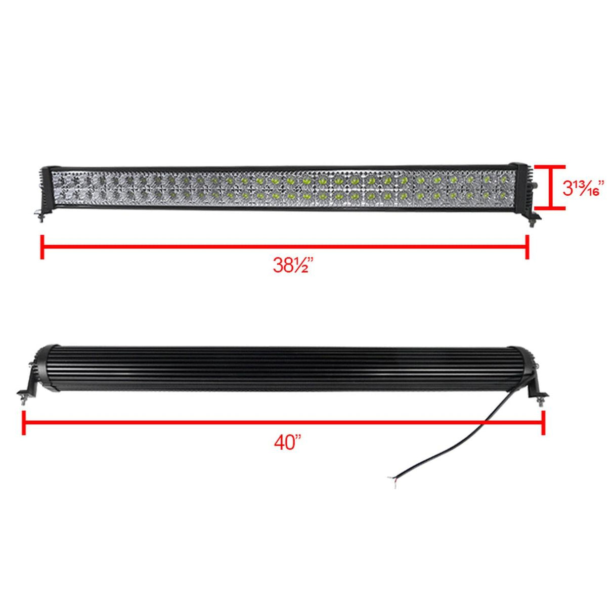 Spec-D Universal LED Light Bar [6000K] 36W 12-LED / 72W 24-LED / 90W 30-LED / 144W 48-LED / 180W 60-LED / 216W 72-LED / 300W 100-LED
