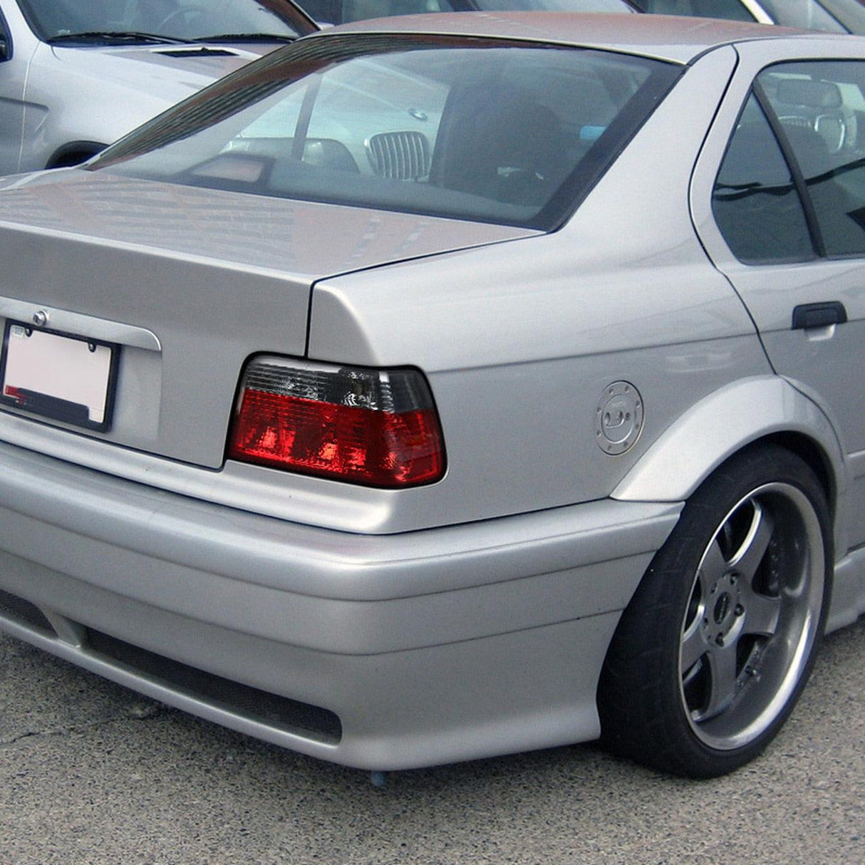 Tail Lights BMW E36 Sedan & E36 M3 Sedan (1992-1998) Red Tint - K2 Industries