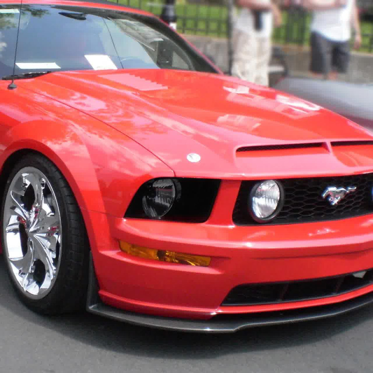 Spec-D Headlights Ford Mustang S197 (05-09) OEM Replacement Matte Black or Chrome Housing